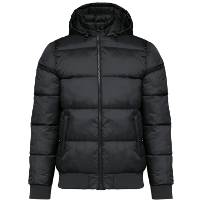 Unisex recycled ribstop jacket with hood